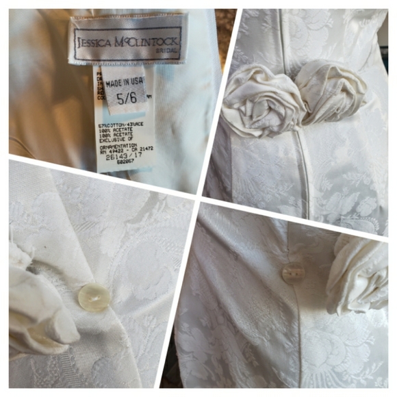 Jessica McClintock Bridal Wedding Dress - Picture 6 of 10